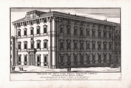 Palazzo dè Sig.ri D'Aste nella Piazza di S. Marco