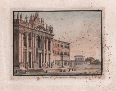 Esterno di S. Giovanni in Laterano