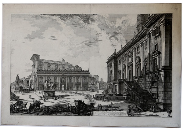 Veduta della Piazza del Campidoglio