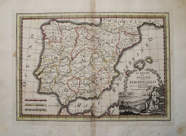 Li Regni di Spagna e Portogallo delieneati sulle ultime osservazioni