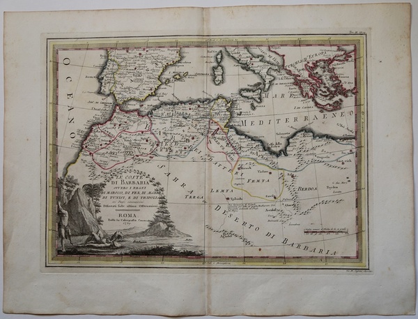 Le Coste di Barbaria ovvero i Regni di Marocco di …