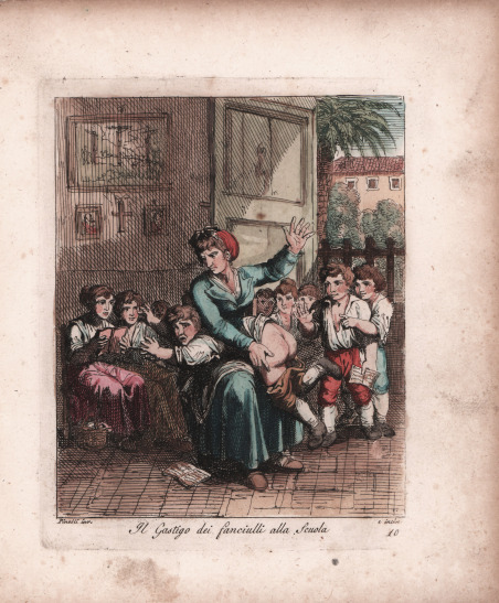 Il Gastigo dei fanciulli alla Scuola