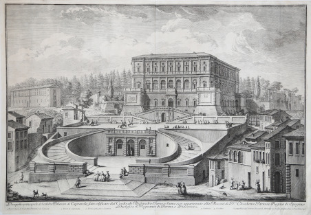 Prospetto principale del celebre Palazzo di Caprarola fatto edificare dal …