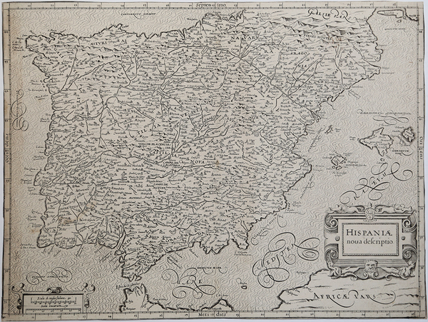 HISPANIAE nova descriptio