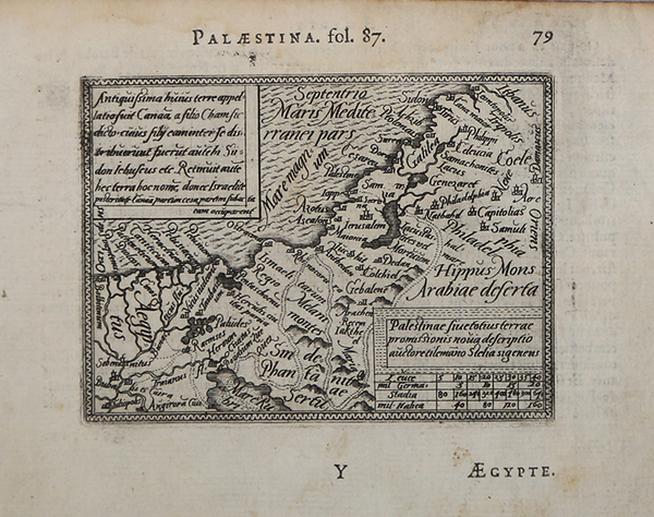Palestinae sive totius terrae promissionis nova descriptio