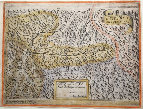 Descrizione della Valetelina et Chiavena con suoi confini