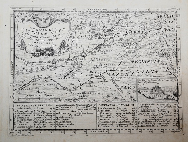 Provincia Castellae Novae Ordinis Carmelitarum Discalceaorum sub Titulo Spiritus S. …