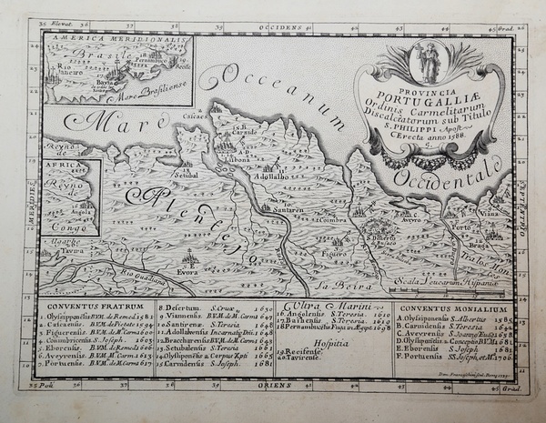 Provincia Portugalliae Ordinis Carmelitarum Discalceatarum sub Titulo S. Philippi Apost …