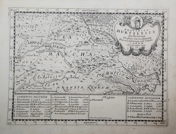 Provincia Murtiensis seu Turdatana Ordinis Carmelitanum Discalceatorum sub Titulo S. …