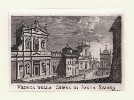 Veduta della Chiesa di Santa Susana