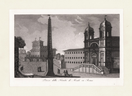 Piazza della Trinità de' Monti in Roma