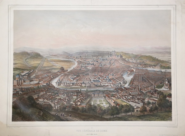 Vue Gènèrale de Rome prise du Mont Janicule