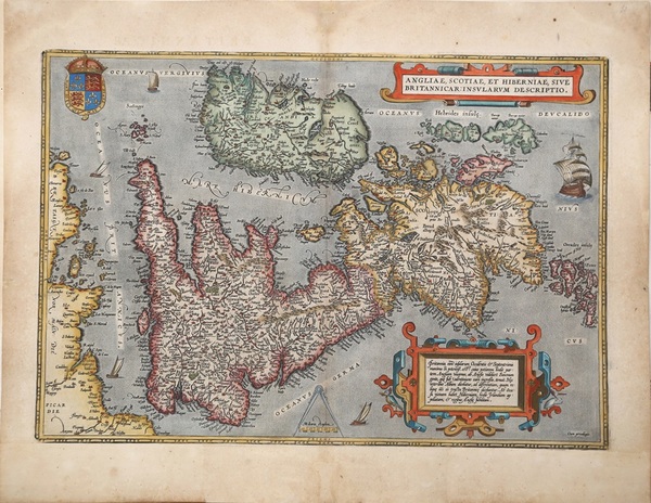 Angliae, Scotiae, Et Hiberniae Sive Britannicae Insularum Descriptio