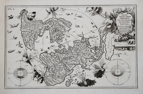 Imago Totius Orbis Terraquei cum suo apparatu Ab Auctore Naturae …