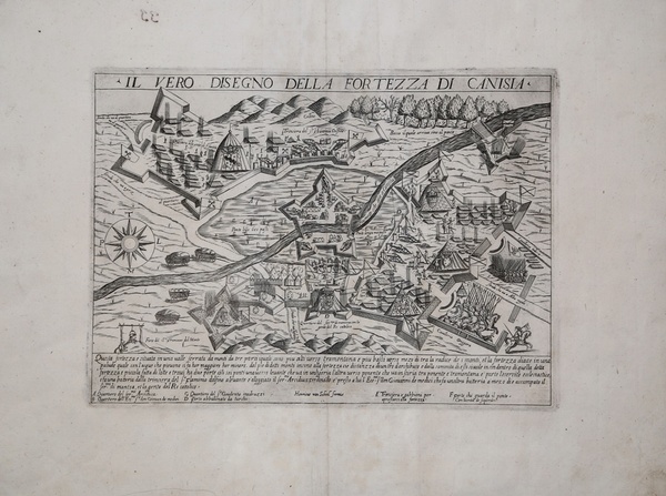 IL VERO DISEGNO DELLA FORTEZZA DI CANISIA