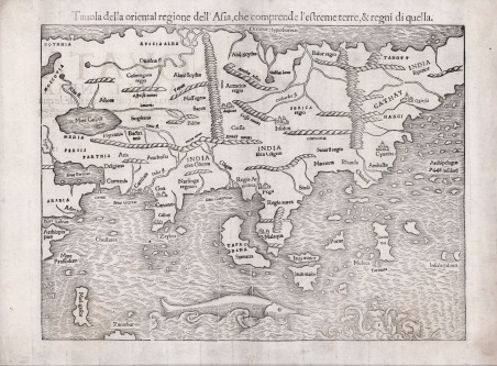 Tavola della oriental regione dell' Asia, che comprende l'estreme terre, …