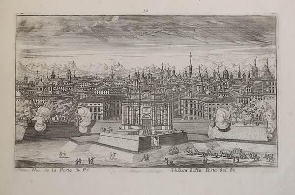 Vüe de la Porte du Pó / Veduta della Porta …