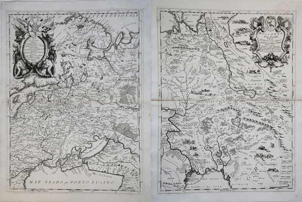 Moscovia, Parte Occidentale e Parte Orientale dedicata all'Illustrissimo Signore Bartolomeo …