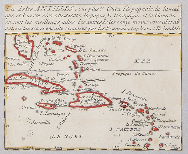 Les Isles Antilles…