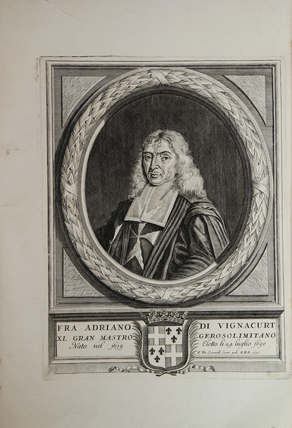 Fra Adriano di Vignacurt XL Gran Manestro Gerosolimitano Nato nel …