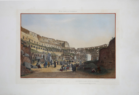 Amphithéatre Flavius, dit Colisée. / Anfiteatro Flavio detto il Colosseo.