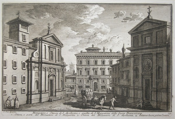 Monastero, e Chiesa di S. Apollonia, e quella di S. …