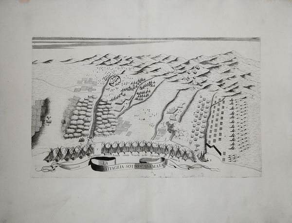 La battaglia sotto Calamata