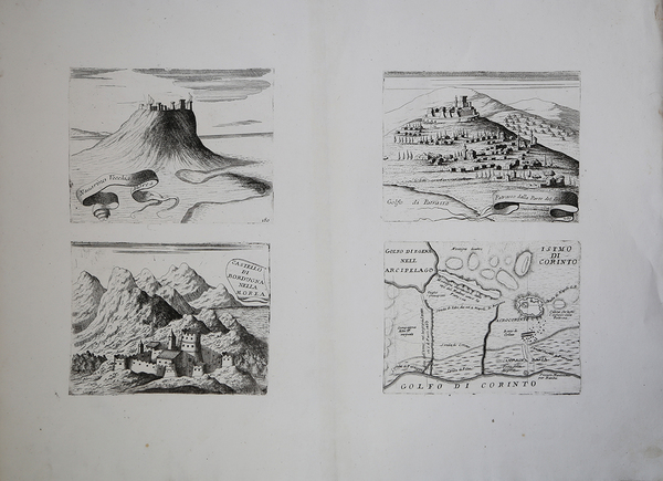 Navarino Vecchia nella Morea / Patrasso dalla Parte del Golfo …