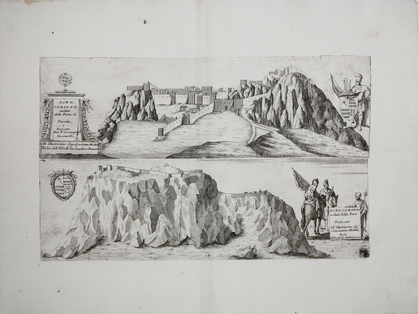 Acrocorinto veduto dalla Parte di Descritto, e Dedicato Dal P. …