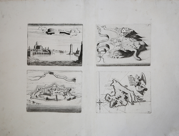 Porto di Canea / Fortezza delle Carabuse / Canea Citta …