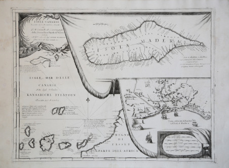 Isole Canarie Possedutte da S. M. Cattolica, e descritte dal …