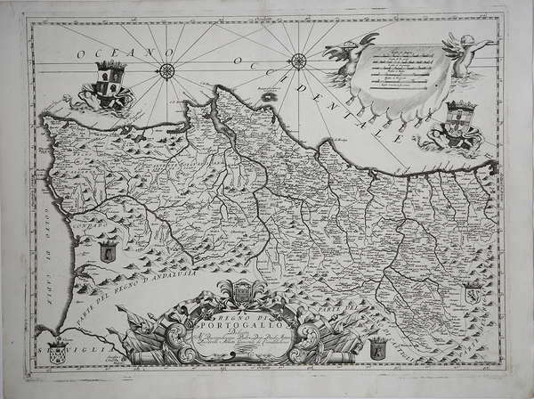 Regno di Portogallo dedicato Al Reverendissimo Padre Don Paulo Antonio …