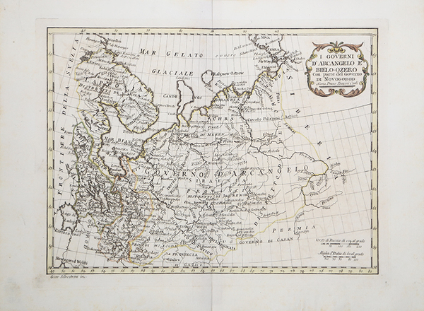 I Governi d'Arcangelo e Bielo-Ozero con parte del Governo di …