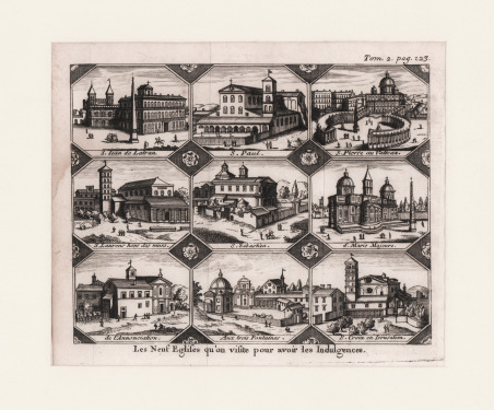 Les Neuf Eglises qu'on visite pour avoir les Indulgences