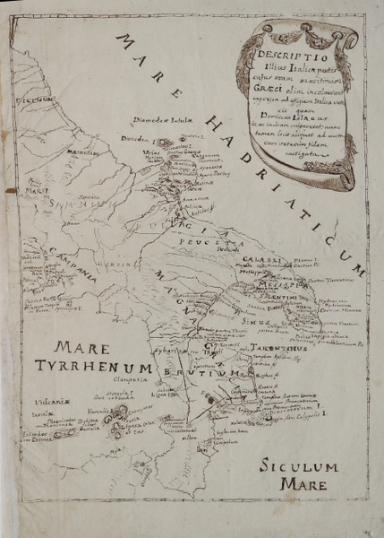 Descriptio Illius Italiae partis cujus oram maritimam Graeci.