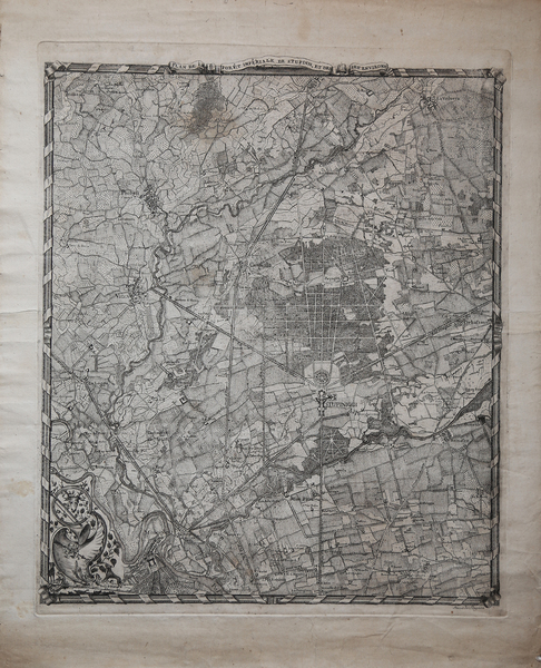 Plan de la ForÃªt ImpÃ©riale de Stupinis, et des ses …