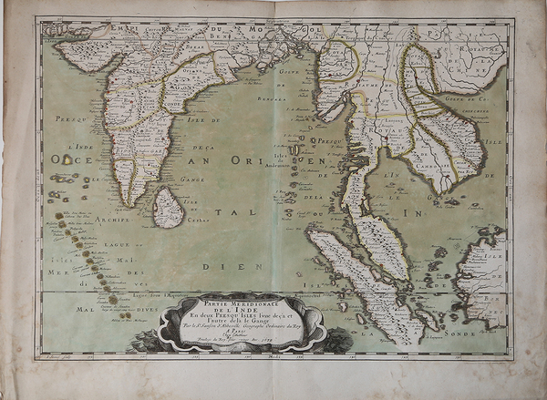 Partie Meridionale de l'Inde En deux Presqu'Isles l'une decà et …