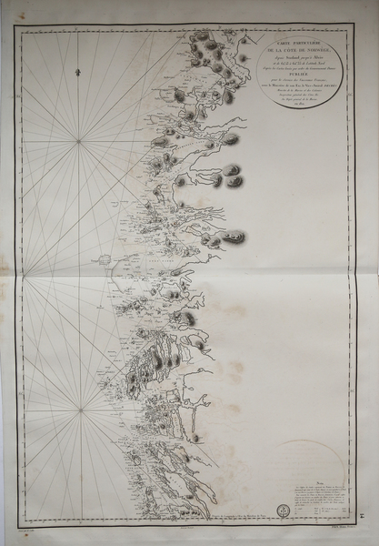 Carte particulière de la còte de Norwège, depuis Statland jusqu'à …