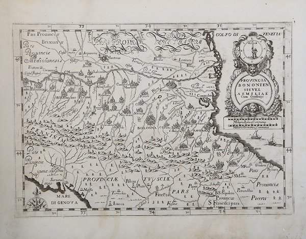 Provincia Bononiensis Vel Aemiliae com Confinijs