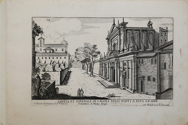 Chiesa et Ospedale di S.Maria delli Horti a Ripa Grande