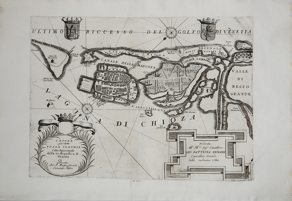 Chioza già detta Fossa Claudia Citta Episcopale della SS. Repubblica …