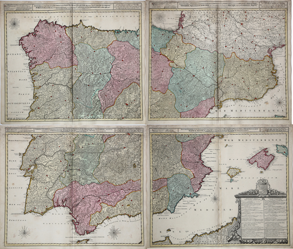 Novissima et Accuratissima Tabula, qua Gallaeciae et Legionis Regna Asturiarum …