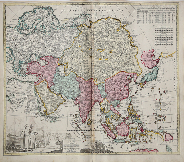 Asiae in Tabula Geographica Delineatio…