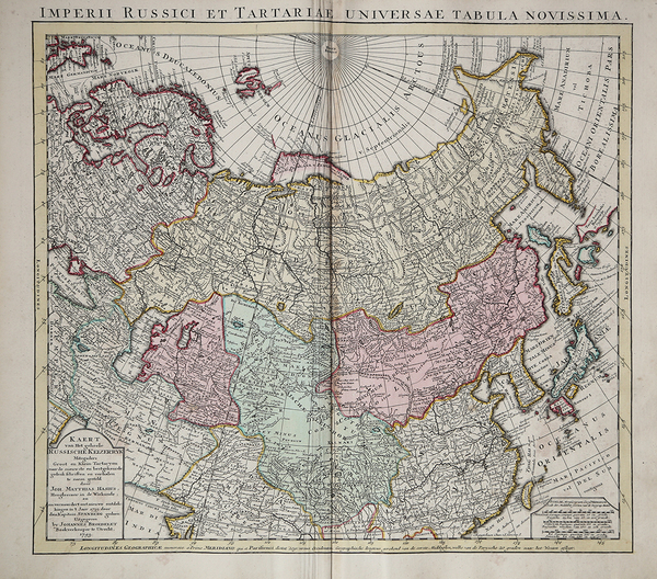 Imperii Russici et Tartariae Universae Tabula Novissima