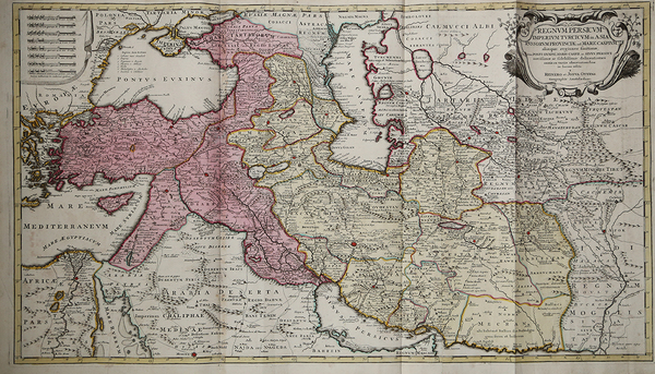 Regnum Persicum Imperium Turcicum in Asia Russorum Provinciae ad Mare …