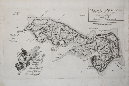 Isola del Re, nel Mare di Guascogna, Sotto li gradi …