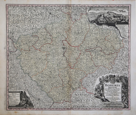 Bohemia Regnum juxta XII Circulos divisum