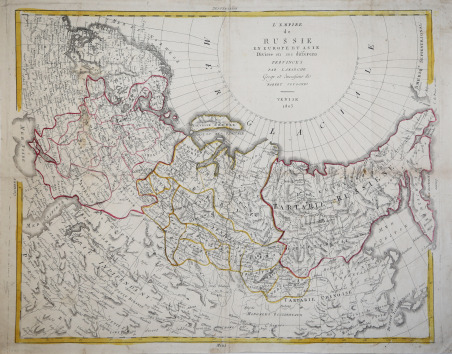 L'Empire de Russie en Europe et Asie Divisee en ses …