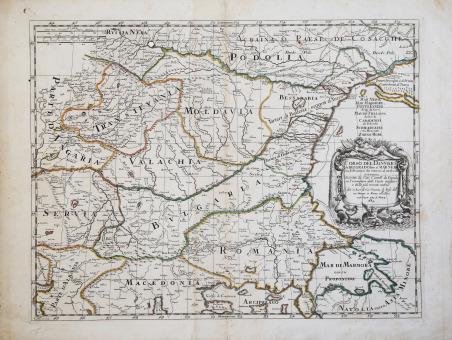 Corso del Danubio da Belgrado fino al Mar Nero con …