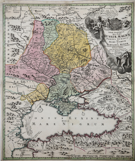 Tabula Geographica Qua Pars Russiae Magnae Pontus Euxinus seu Mare …